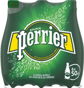 PERRIER NATUUR 6X0,5L PET Afbeeldingen van PERRIER NATUUR 6X0,5L PET
