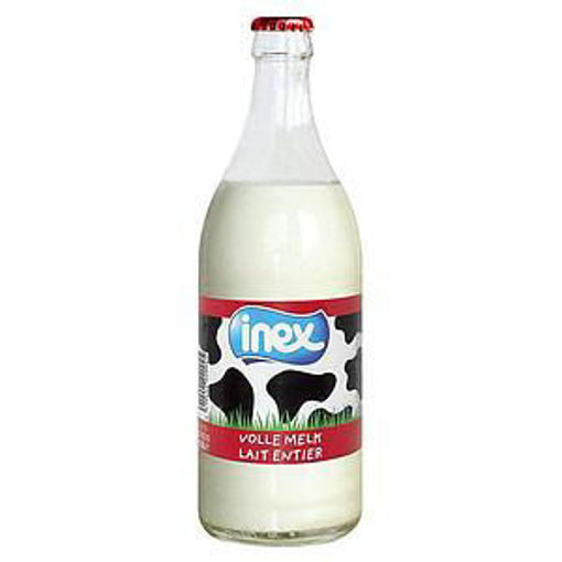 Inex volle melk glas